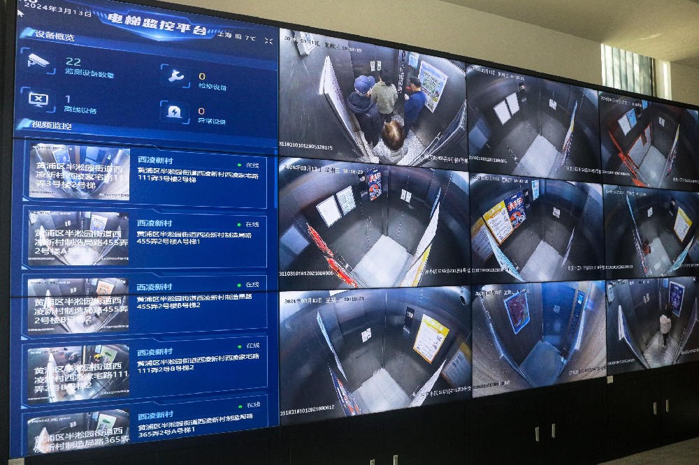 小区电梯监控案例